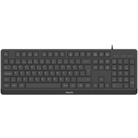 Resim Philips SPK6238 Kablolu Türkçe Q Klavye Siyah 