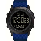 Resim Sunshine022 Mavi Spor Saati: 24 Saat Alarm Ve Spor Modları, Siyah Plastik Kasa Ve Kayış Diğer 