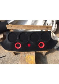 Resim Fiat Palio Polyesterli 2 Portlu 4 Oval Pandizot Hazır Fiber Kabartmalı 4x20 2x10 