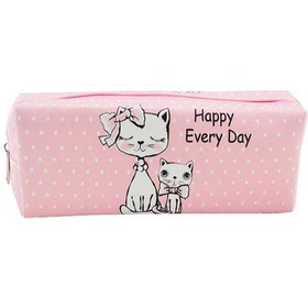 Resim Unick Color Kalem Çantası Büyük Boy Cats 3496 
