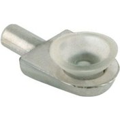 Resim Vantuzlu Cam Raf Pimi 5 Mm Geniş Nikel 20 Adet 