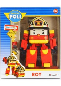 Resim Robocar Poli Işıklı Transformers Robot Figür Roy 