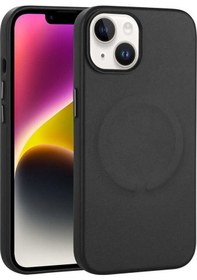 Resim iPhone Uyumlu 14 Kilif Pu Deri Magsafe Kapak 564504842 