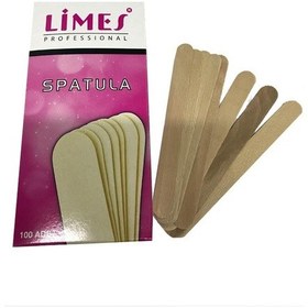 Resim Limes Tahta Ağda Spatulası 100lü 