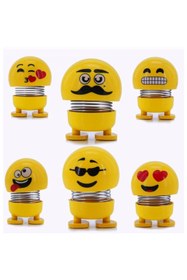 Resim MAGİTOPTAN Zıp Zıp Kafalar Sevimli Kafa Sallayan Emojiler Çılgın Kafalar 