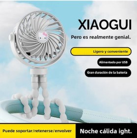 Resim Ayarlanabilir Tripod Ve Usb Şarjlı Taşınabilir Elektrikli Vantilatör Normal Stil3, 