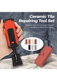 Resim Geeroyoo "pratik Seramik Onarım Seti - Çatlak Ve Çizik Tamiri İçin Profesyonel Dıy Aletleri" 