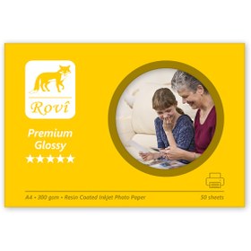 Resim Rovi Premium Parlak Fotoğraf Kağıdı 300Gsm 50Yp A4 