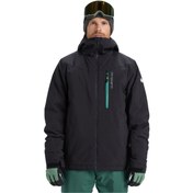 Resim Quiksilver Titano Erkek Siyah Snowboard Ceketi 