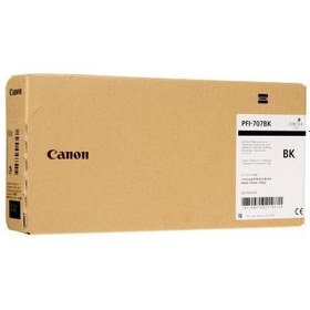 Resim Canon PFI-707BK Black Siyah Plotter Kartuş IPF830-840-850 