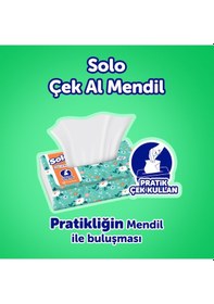 Resim Solo Çek-Al Mendil 4 x 150'li 