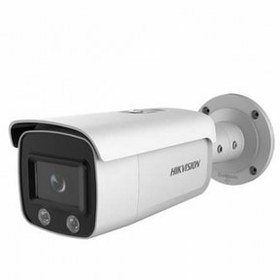 Resim Hıkvısıon DS-2CD2T27G1-L 2Mpix, 4mm Lens, H265+, 30Mt Gece Görüşü,Color Vu, Full Time Color, Metal Kasa Bullet IP Kamera 