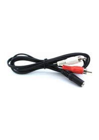Resim Electroon 2Rca Erkek -3.5Mm Stereo Dişi Aux Kablo 1.5Metre 