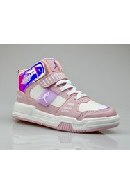 Resim JOJO KIDS kız çocuk bilekli sneaker , jordan cırtlı spor ayakkabı 