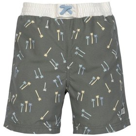 Resim Lassig Palms Uv Korumalı Mayo Şort Deep Olive Koyu Yeşil 