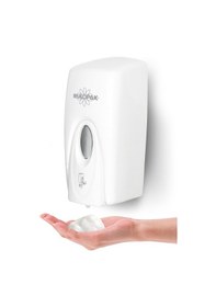 Resim Rulopak Manuel Kartuşlu Köpük Sabun Dispenseri 1000 Ml Beyaz 