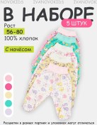Resim Ivanovo Kids Yeni Doğanlar İçin 5'li Body Ve Pamuklu Bebek Pantolon Takımı. 19412120 Pembe 