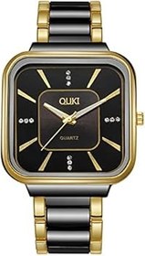 Resim Tonsee Accessoire Melodie kol saati değerli taşlardan ilham alan deri kol saati erkekler için moda erkek saatleri erkek kol saati su geçirmez dijital 