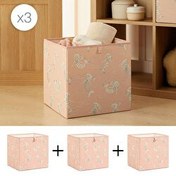 Resim 3'lü Çocuk Odası Deniz Kızı Kutu Set 33 X 30 X 33 Cm Ocean Home Textile