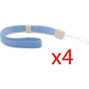 Resim Wii Uzaktan Kumanda, Psp, Dsl, 3ds, Dsi, 2ds Ve Switch İçin 4x Mavi El Bilek Kayışı - Kaiyi 