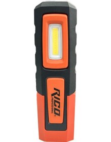 Resim Rico 600 Lümen Şarjlı Led Lamba Siyah - Turuncu 