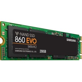 Resim Samsung 860 Evo 250GB 550MB-520MB M.2 SSD 