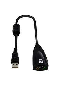 Resim AoGo Kablolu USB 5hV2 Sound Harici Ses kartı 