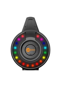 Resim Lecoo DS156 Boombox RGB Siyah Taşınabilir Bluetooth Hoparlör 