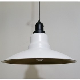 Resim Riolight Retro Beyaz Içi Gold Tekli Meal Sarkıt Çap: 37Cm (538288771) 