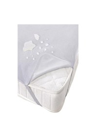 Resim Altın Karma Sıvı Geçirmez Bebe Alezi 70x120 Cm Pamuk Yatak Koruyucu Köşe Lastikli Beyaz 