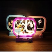 Resim Müzikli Dekoratif Işıklı Sevimli Panda Renkli 