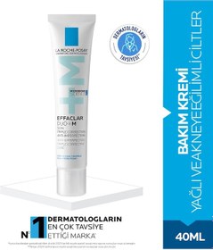 Resim La Roche Posay Effaclar Duo+ M Akne Eğilimli Ciltler İçin Bakım Kremi 40 ML 