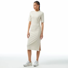 Resim Nike Sportswear Chill Knit Kadın Krem Elbise 