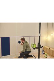 Resim RYOBI RBCLLG2 Çapraz Lazer Metre Profesyonel Lazer Şakül 15 Metre Yeşil 
