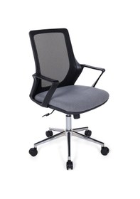 Resim Ofisbazaar Alf Fileli Çalışma Koltuğu Ergonomik Şef Ve Toplantı Koltuğu Gri Gri 