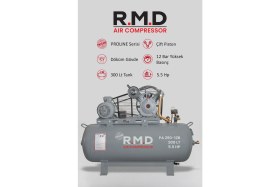 Resim Pistonlu Hava Kompresörü 300 Lt 2 Kafa 12 Bar 5.5 Hp I PA290I12B 