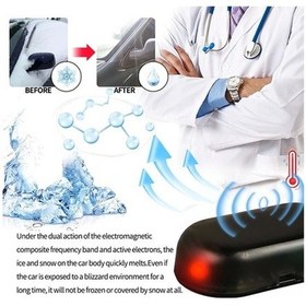 Resim Besthome1 Hızlı Kar Temizleyici Buz Çözücü - Taşınabilir Araç Aleti, Siyah 