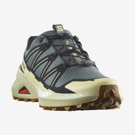Resim Salomon Speedcross Peak Urban Chic/black/alfalfa Erkek Ayakkabı L47603300 Gri 