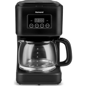 Resim Homend Plastik Coffeebreak 5010H Zaman Ayarlı Dokunmatik 12 Fincan Kapasiteli Filtre Kahve Makinesi C / F 