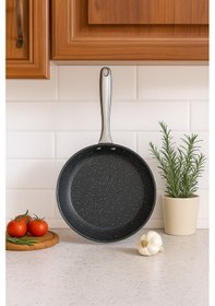 Resim Stone Bio Granit Tava 30 Cm Gri 