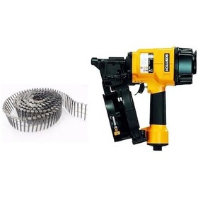 Resim Bostitch Ic60-1-e Rulo Palet Ve Çivi Tabancası+akdeniz Tele Dizil 