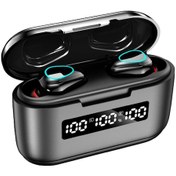 Resim Kosona G40 Tws Bluetooth Kulaklıklar - 5.1 Versiyonu, 9d Ses, Akıllı Dokunmatik Kontrol, 2000mah Şarj Kutusu, Siyah Model: G40-tws 
