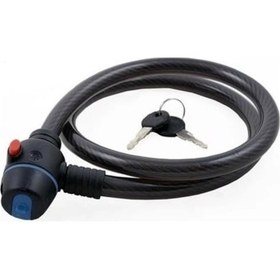 Resim Halat Kilit Motosiklet Bisiklet 15Mm Kalınlık x 100 Cm Uzunluk N11.5764 