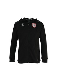 Resim 23/24 Hummel Samsunspor Kamp Kapşonlu Eşofman Tek Üst Siyah 