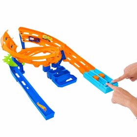 Resim Hot Wheels İkili Yarış ve Akrobasi Pisti HTK17 