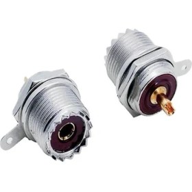 Resim Yuvarlak Ti̇p Uhf Konnektör Şase 