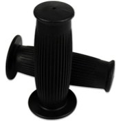 Resim Hightower Siyah 7/8'' 22mm Dayanıklı Motosiklet Gidon Kavramaları - Atv Scooter Offroad 