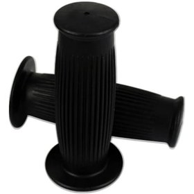 Resim Hightower Siyah 7/8'' 22mm Dayanıklı Motosiklet Gidon Kavramaları - Atv Scooter Offroad 