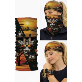 Resim Colizon Unisex Motosiklet Maskesi Bandana - Uv Korumalı Termal Outdoor Boyunluk-Buff 