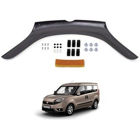 Resim Fiat Doblo Ön Kaput Koruyucu Rüzgarlığı 2015 2016 2017 2018 2019 2020 2021 2022 2023 